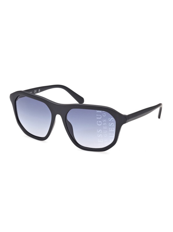 правоъгълни слънчеви очила модел Guess Blue