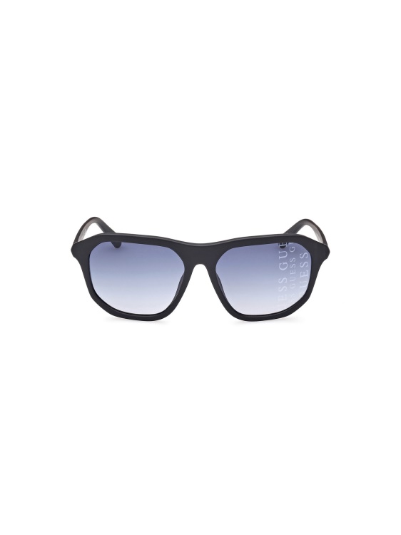 правоъгълни слънчеви очила модел Guess Blue