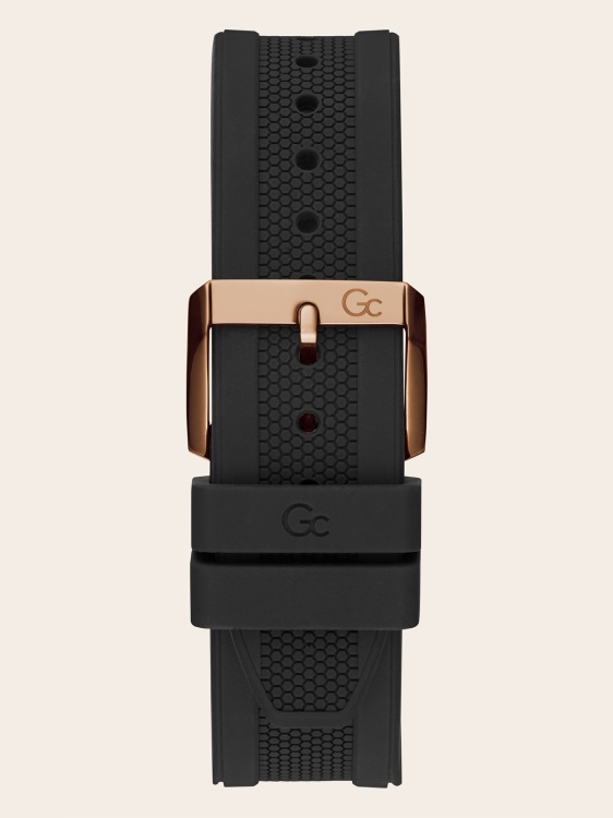 черен часовник Guess Gc кварцов хронограф