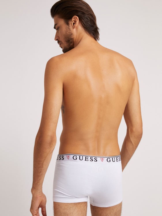 пакет 3 боксерки с лого бели Multi Guess