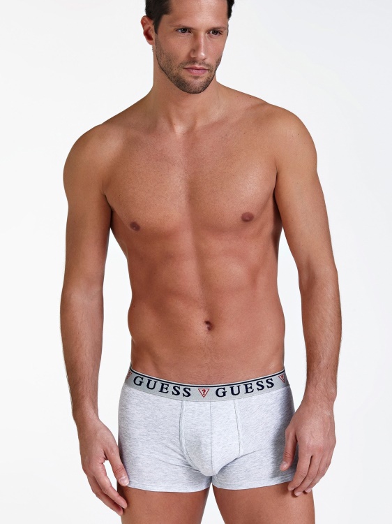 пакет 3 боксерки с лого бели Multi Guess