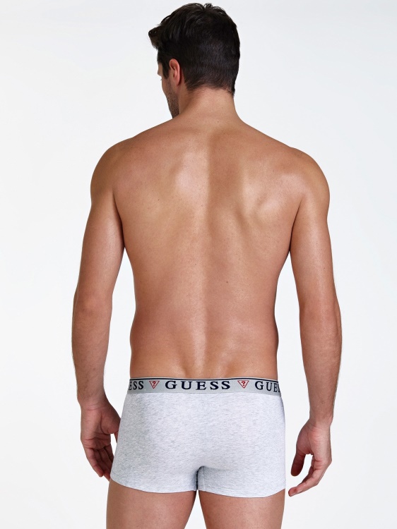пакет 3 боксерки с лого бели Multi Guess