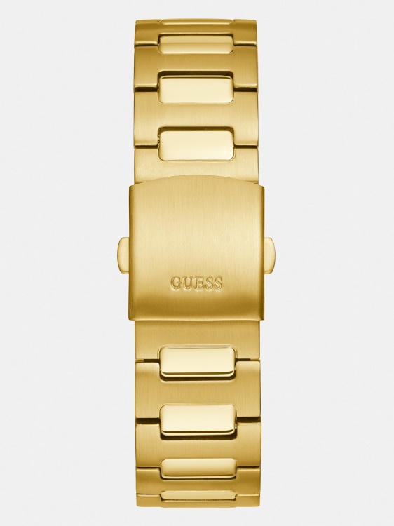 аналогов часовник от неръждаема стомана бял Guess