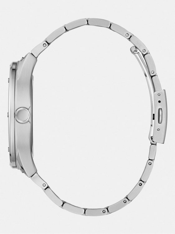 многофункционален часовник от неръждаема стомана Guess Black нова тенденция