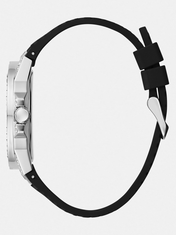 многофункционален кристален часовник Guess Black