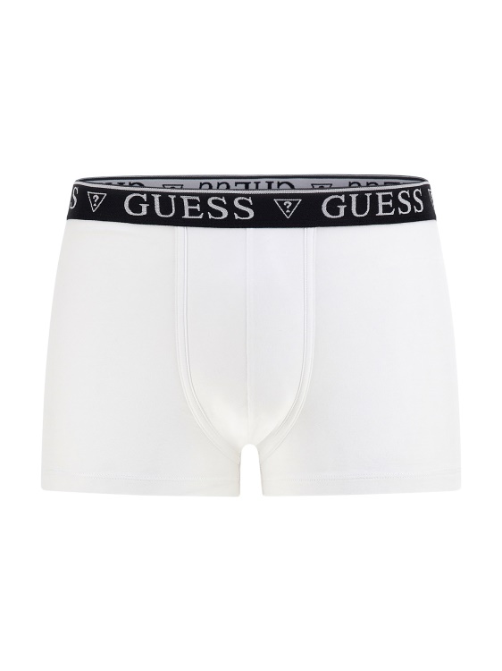 лого еластични боксерки Guess бели
