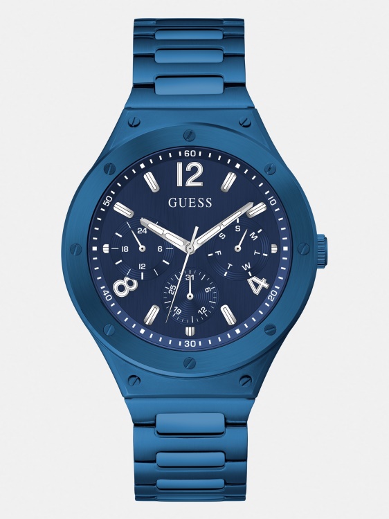 многофункционален часовник от неръждаема стомана Gold Guess