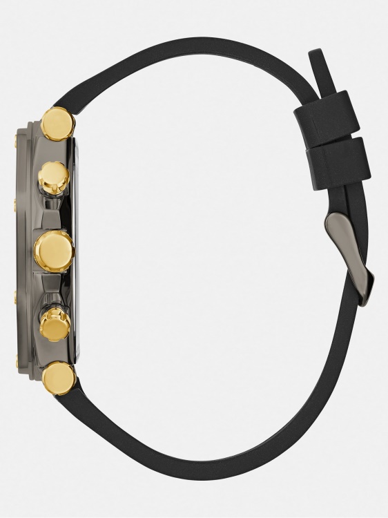 Guess черен многофункционален стоманен часовник нова тенденция