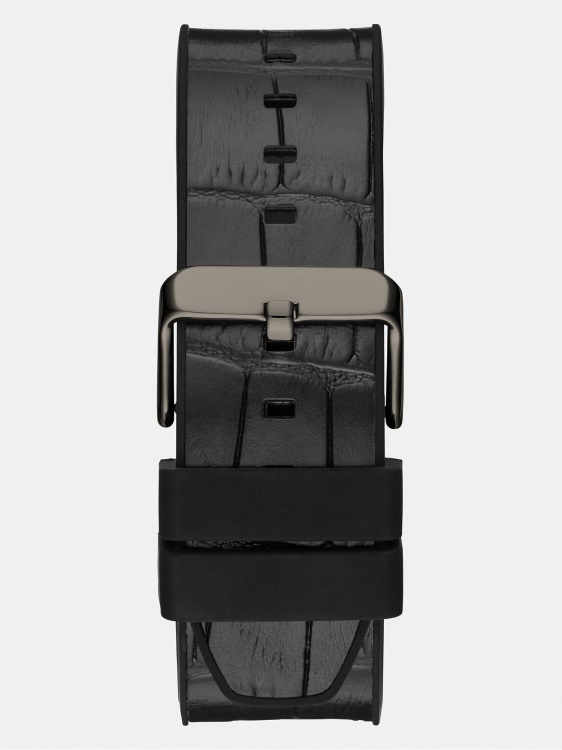 Guess черен многофункционален стоманен часовник нова тенденция