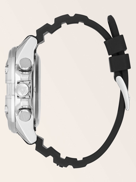 цифров часовник черен Guess