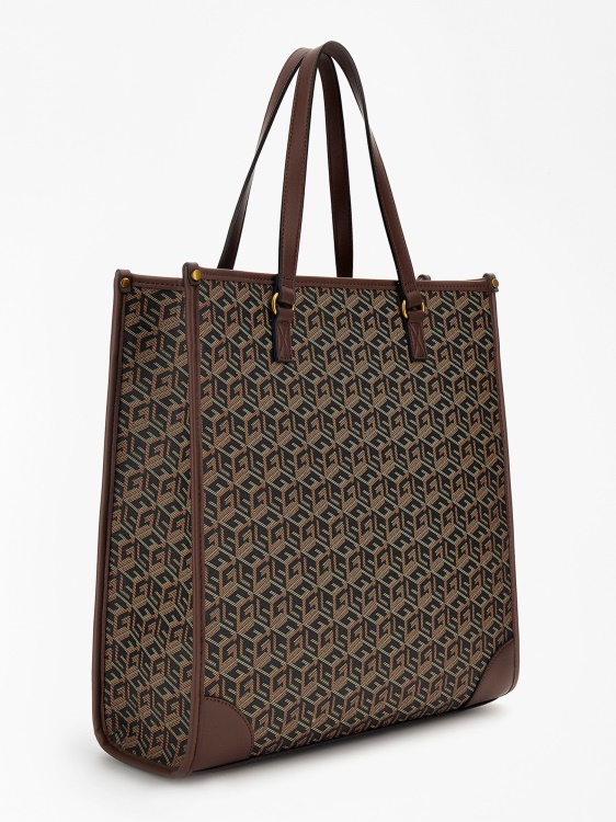 черен Ederlo G Cube лого чанта Guess