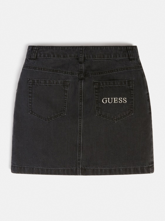 черна дънкова пола Guess