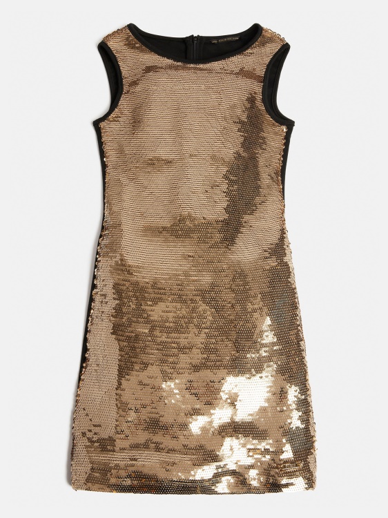 рокля с пайети Guess Gold