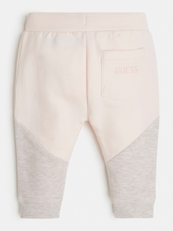 Guess Side Logo панталон розов е активен