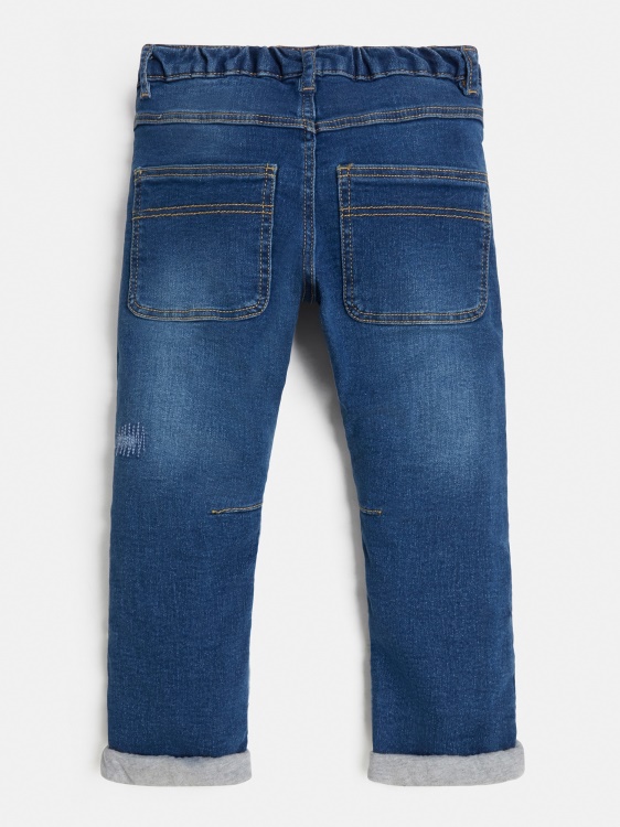 дънкови панталони Guess Blue