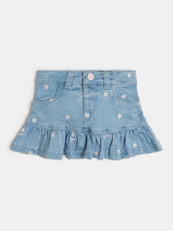 дънкова пола Guess Blue