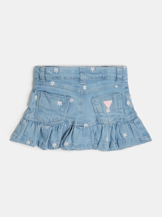 дънкова пола Guess Blue