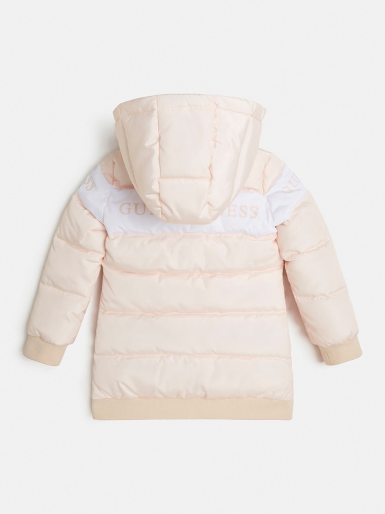 с качулка дълги пуфове Guess