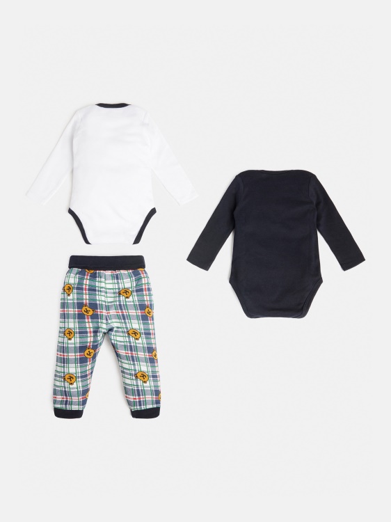 Guess Pack 2 боди и панталон син мулти