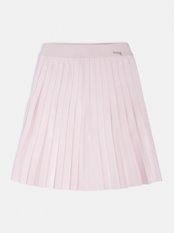 розова плисирана пола Guess