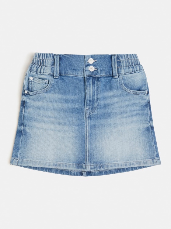 синя дънкова пола Guess