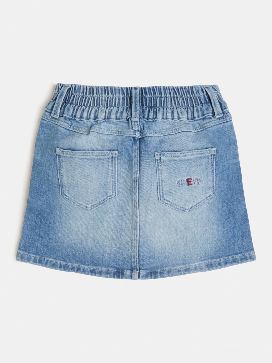 синя дънкова пола Guess