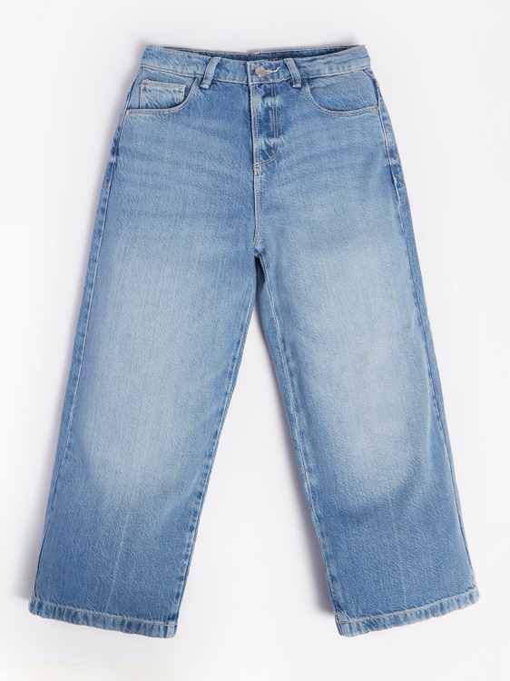 дънкови панталони от смес от лиоцел Susl Guess