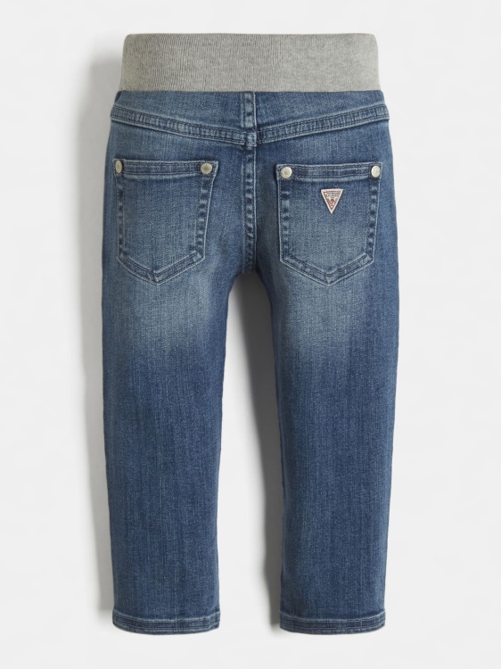 Guess New Fit Denim панталон син тренд