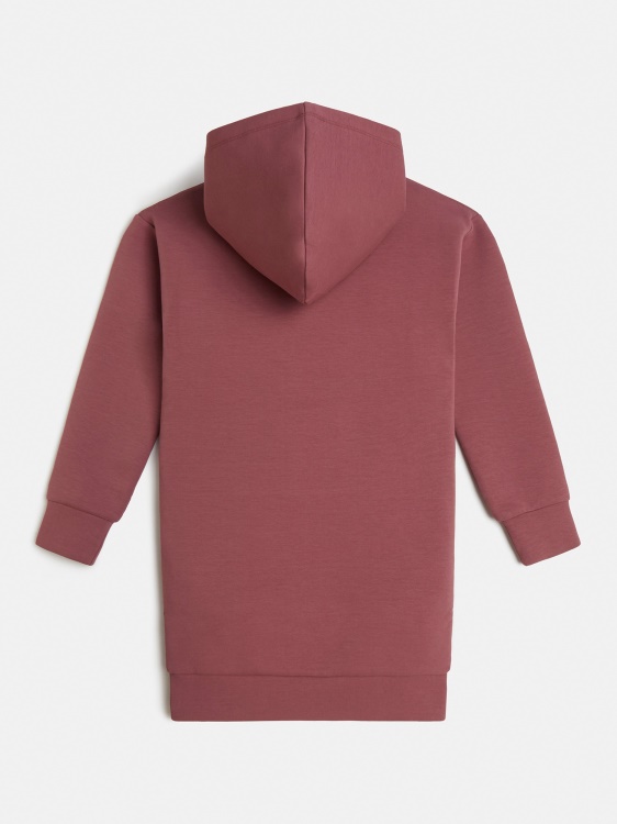 Guess активна рокля с лого в бордо триъгълник