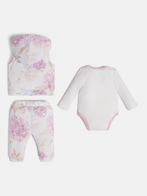 Suichar панталон и боди Guess Multi Pink