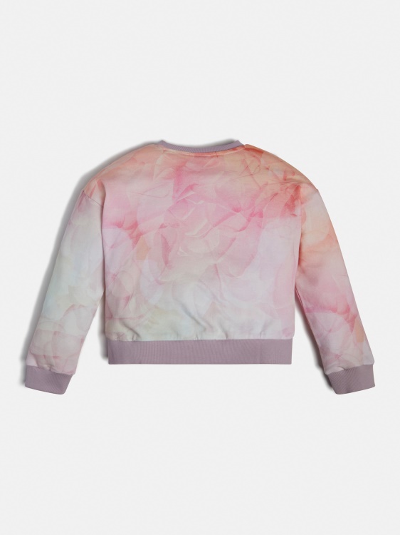 икона лого суичър Guess розово