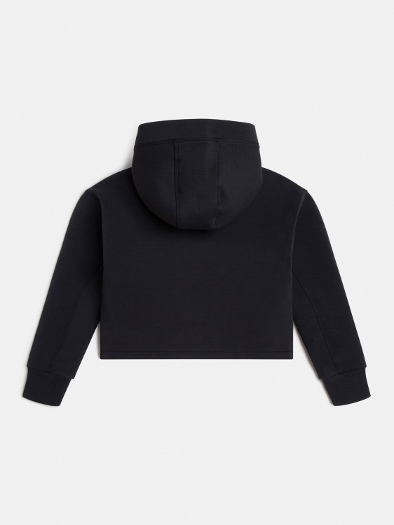 активен суичър Guess Triangle Logo тъмносив