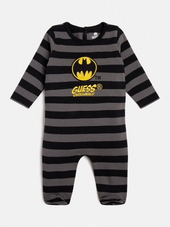 Гащеризон с принт на Batman Guess черен мулти