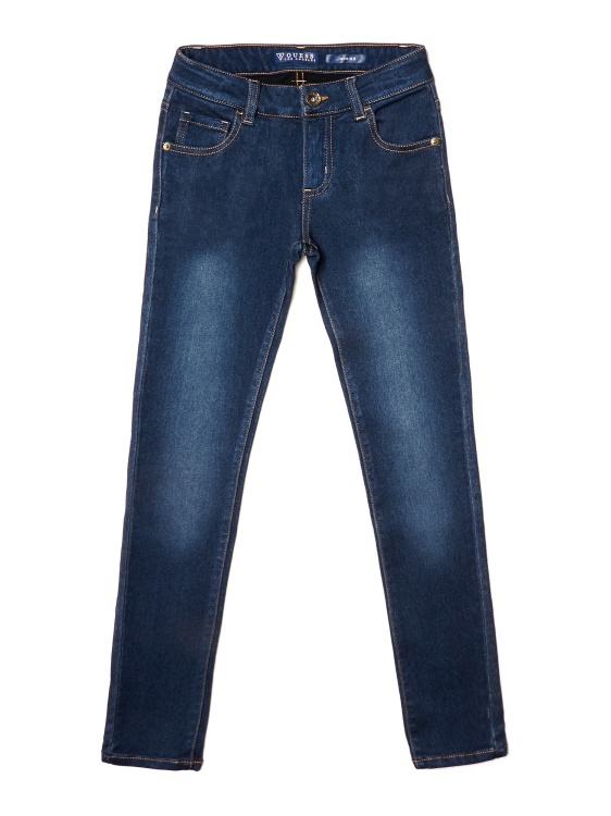 сини класически тесни джегинси Guess
