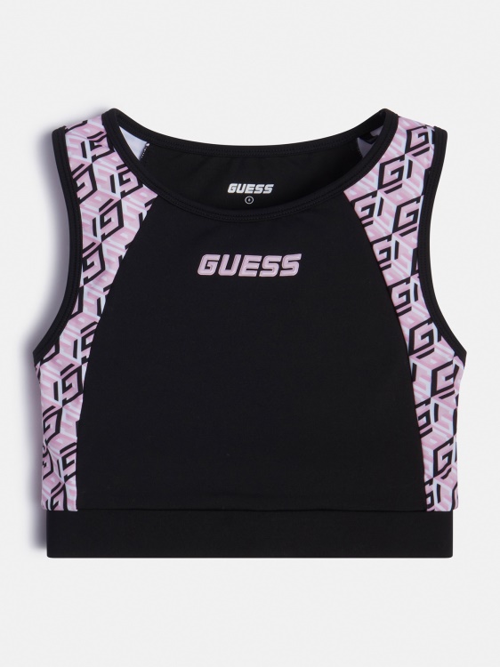 странично лого активен сутиен черен Guess