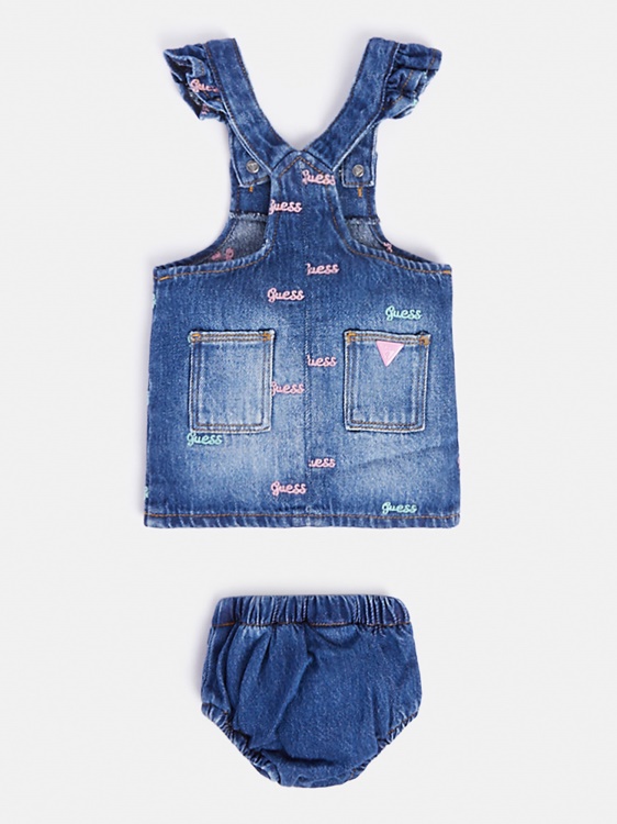 дънкова рокля и бикини комплект Guess Blue