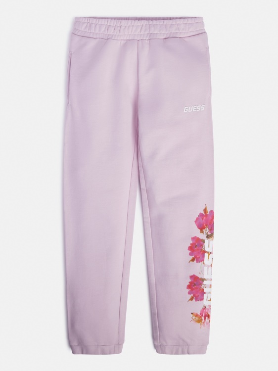 активен панталон Guess Lilac Front Logo