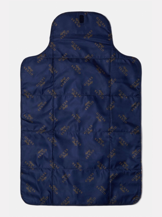 синя подложка за повиване на новородено Multi Guess