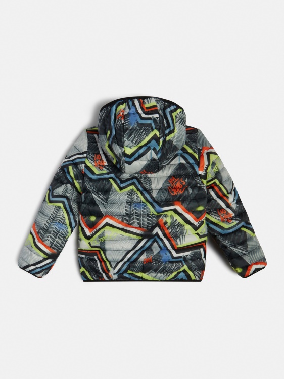 сив мулти Guess цял печат пуф