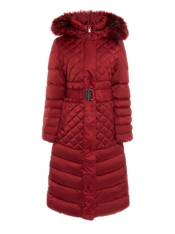 Guess Real Long Puffer червено