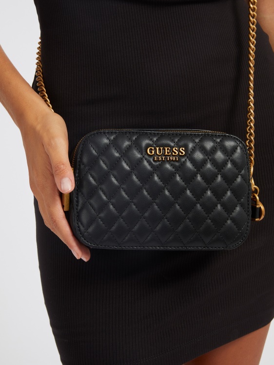 ватирана мини чанта през рамо Guess Maila