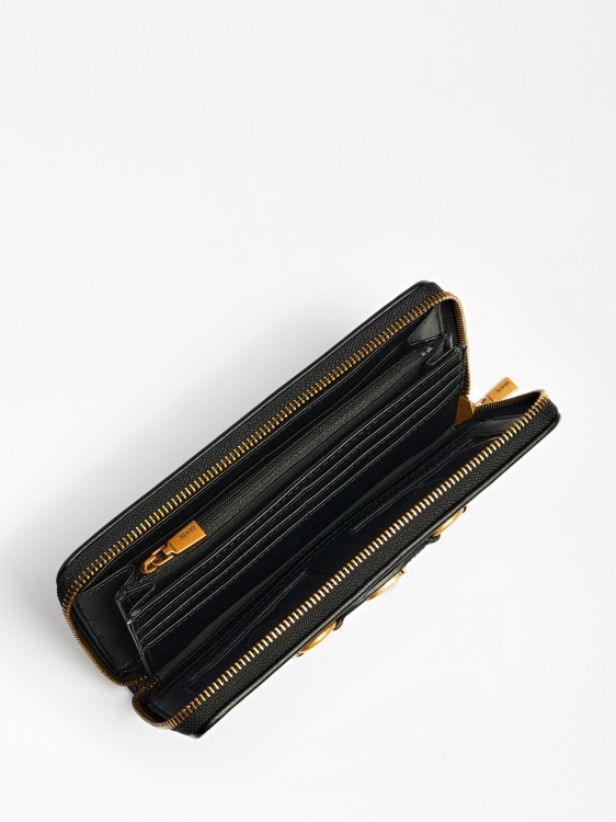 сив Izzy 4g лого макси портфейл Guess