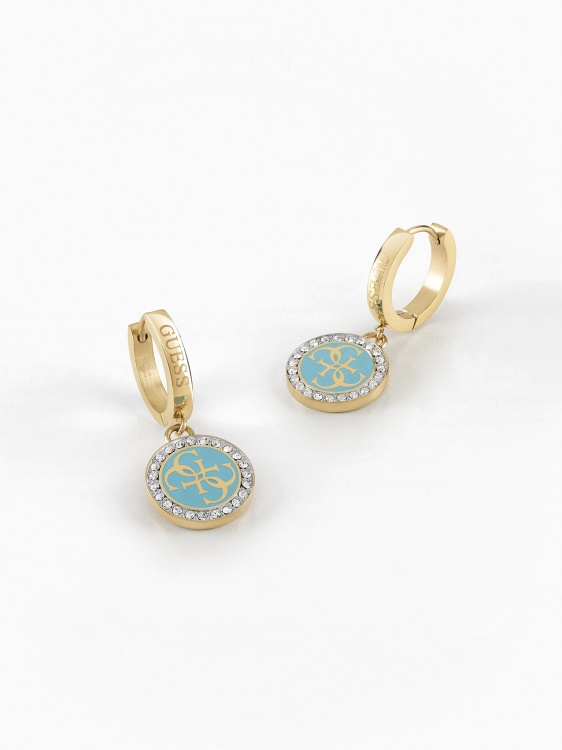 Golden-hour-earrings Guess Gold