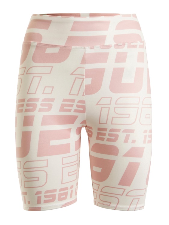 Guess розови къси шорти с лого