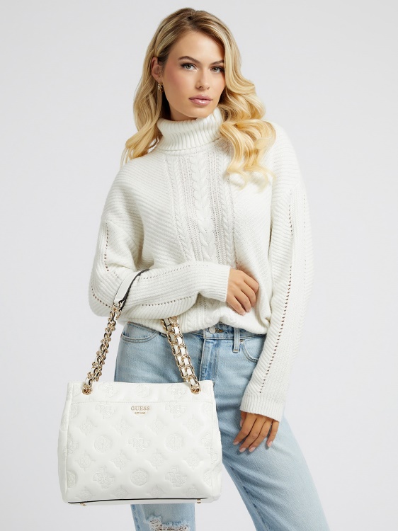 Guess Chic 4g чанта с лого на божур