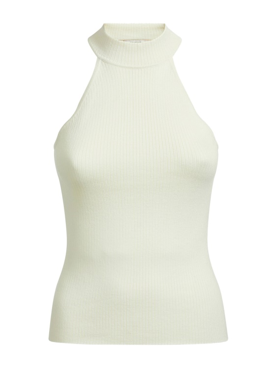 Guess бял пуловер без ръкави