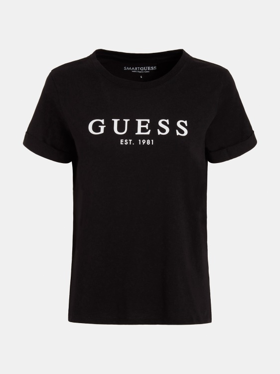 тениска с лого Guess
