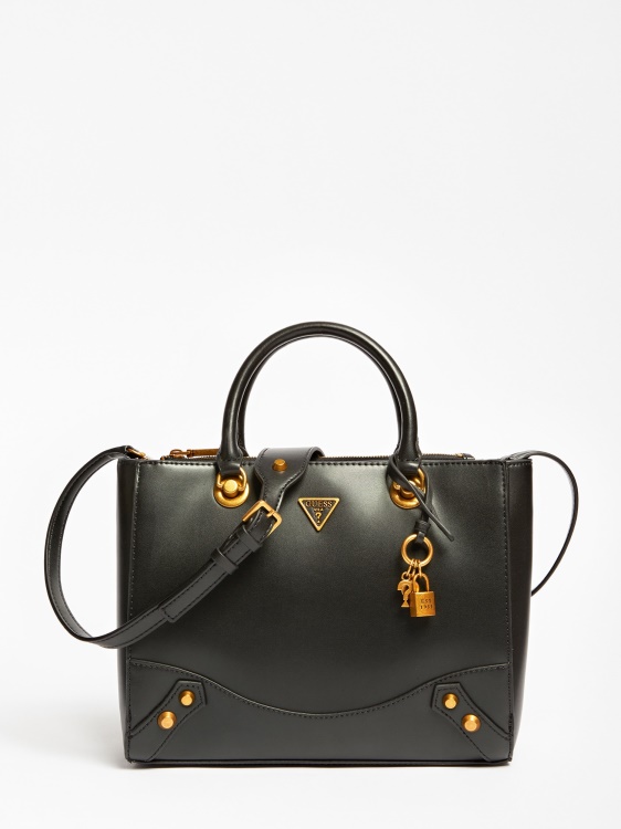 ръчна чанта Guess Black Amantea Charm