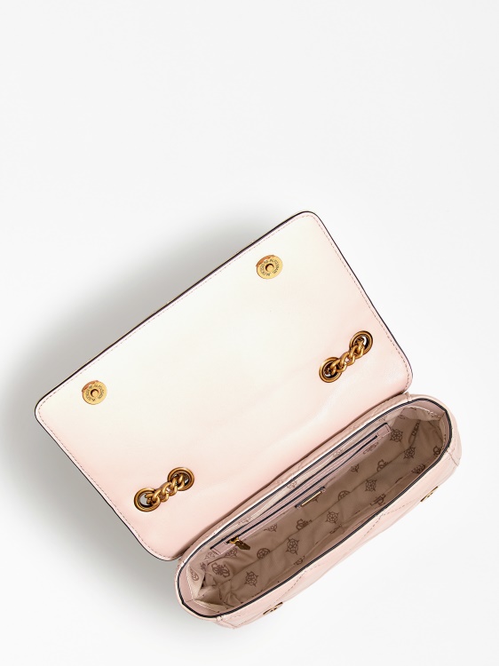 Guess Cessily ватирани кръстосани бежови