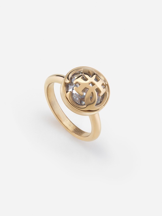 мулти златен пръстен Guess 4g Logo Boule'